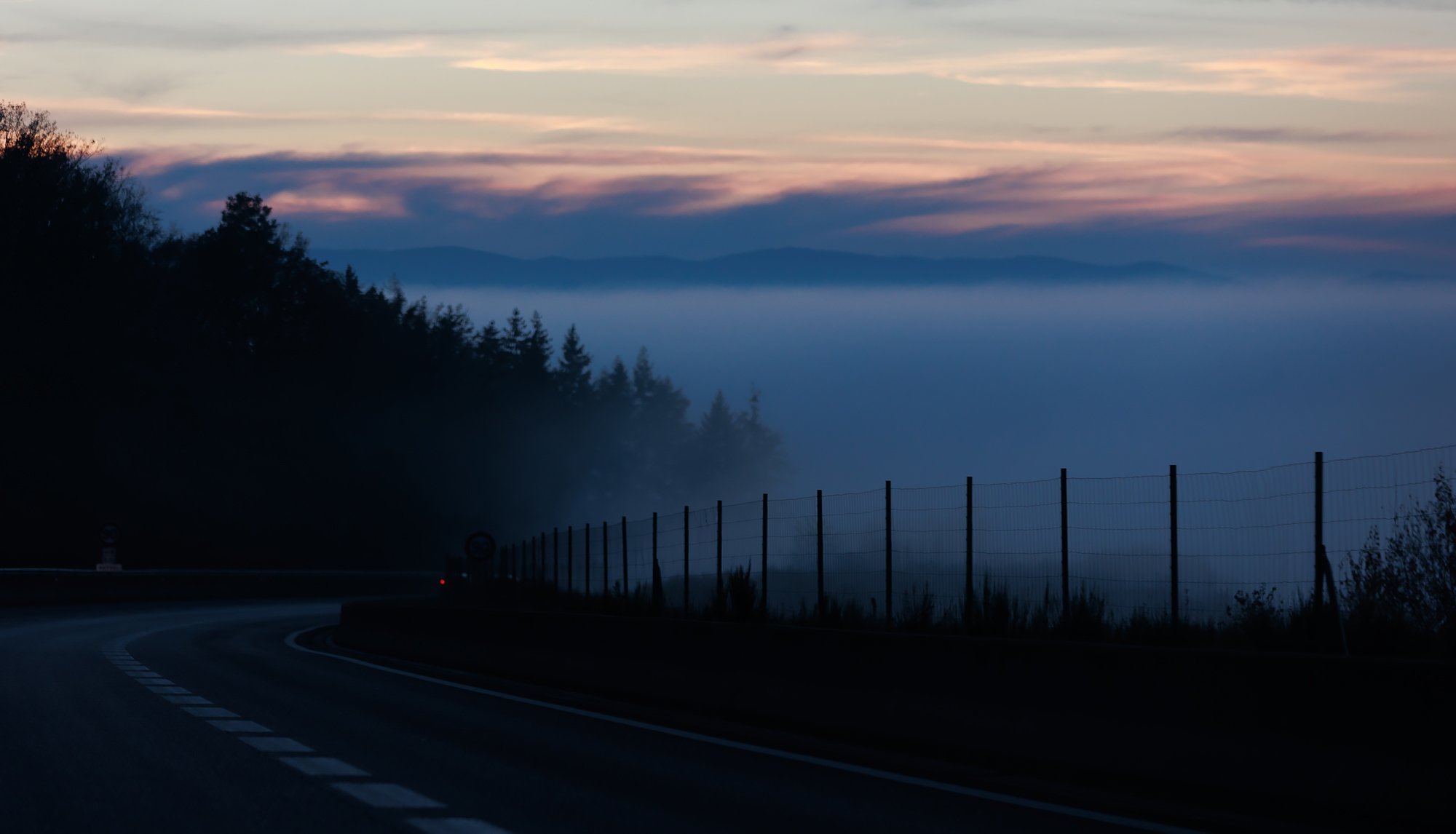 Autobahn Landschaft